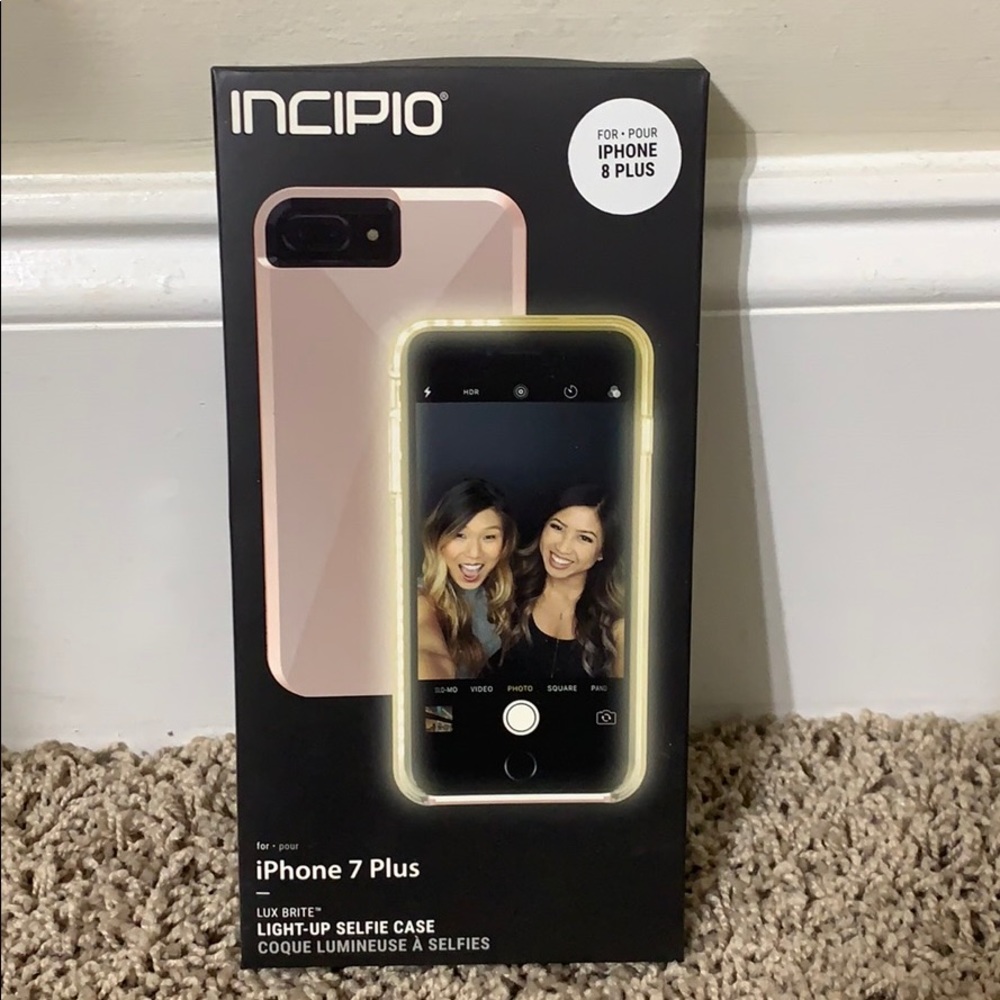 Incipio Light-Up Selfie Case for IPhone 7 & 8 plus